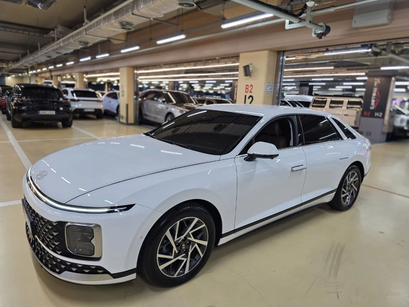 2025 Hyundai Grandeur Hybrid (GN7) Gasoline+Electric 1600cc Exclusive ...